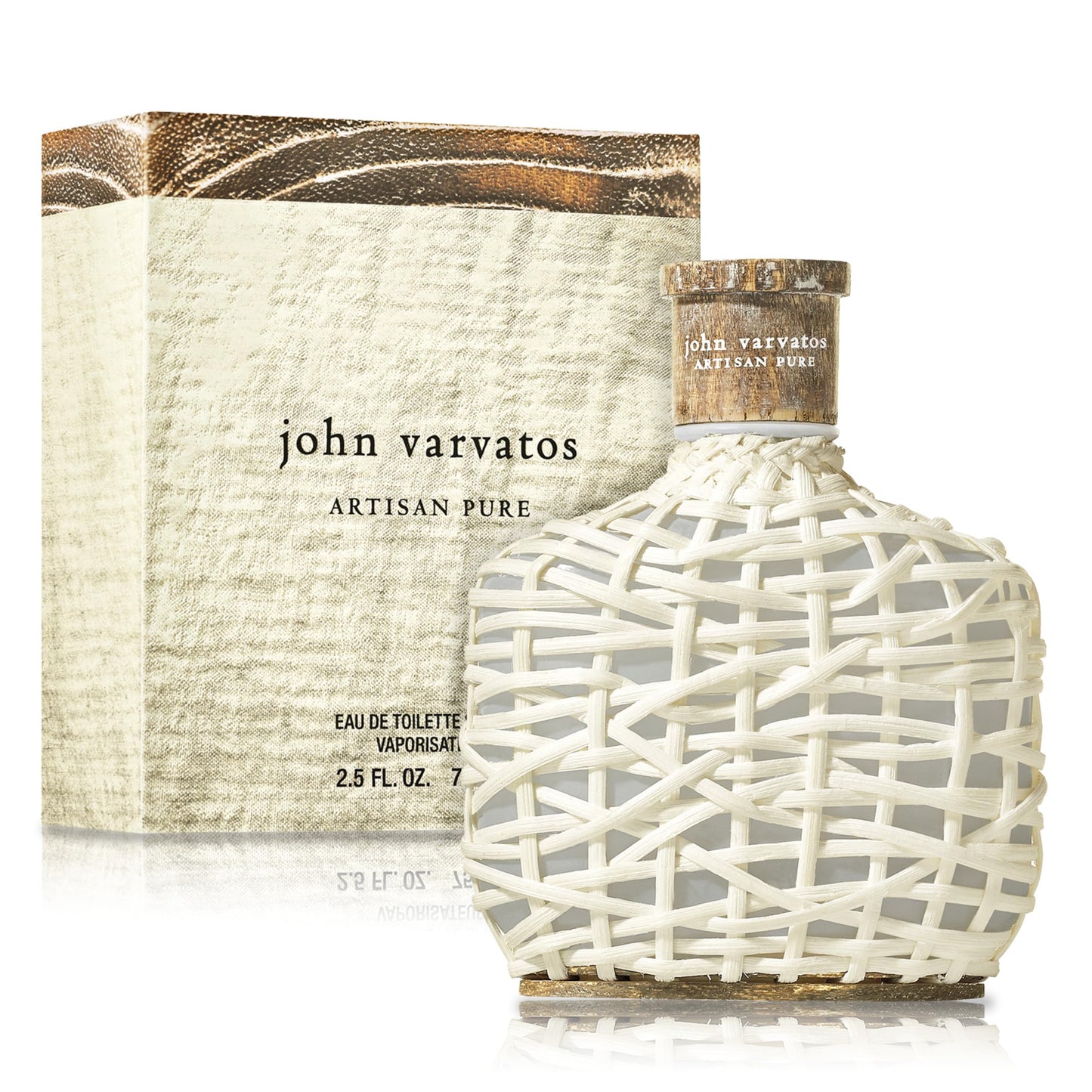 John Varvatos Men's Cologne, Artisan Pure Eau de Toilette EDT Spray, Citrus Woody Scent with Notes of Petitgrain, Orris Absolute & Mexican Primavera