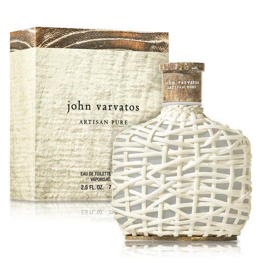 John Varvatos Men's Cologne, Artisan Pure Eau de Toilette EDT Spray, Citrus Woody Scent with Notes of Petitgrain, Orris Absolute & Mexican Primavera