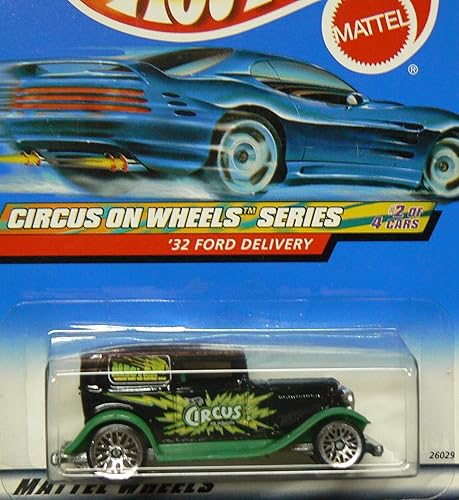 Hot Wheels '32 Ford Delivery 2000 Circus on Wheels Series Painted Base