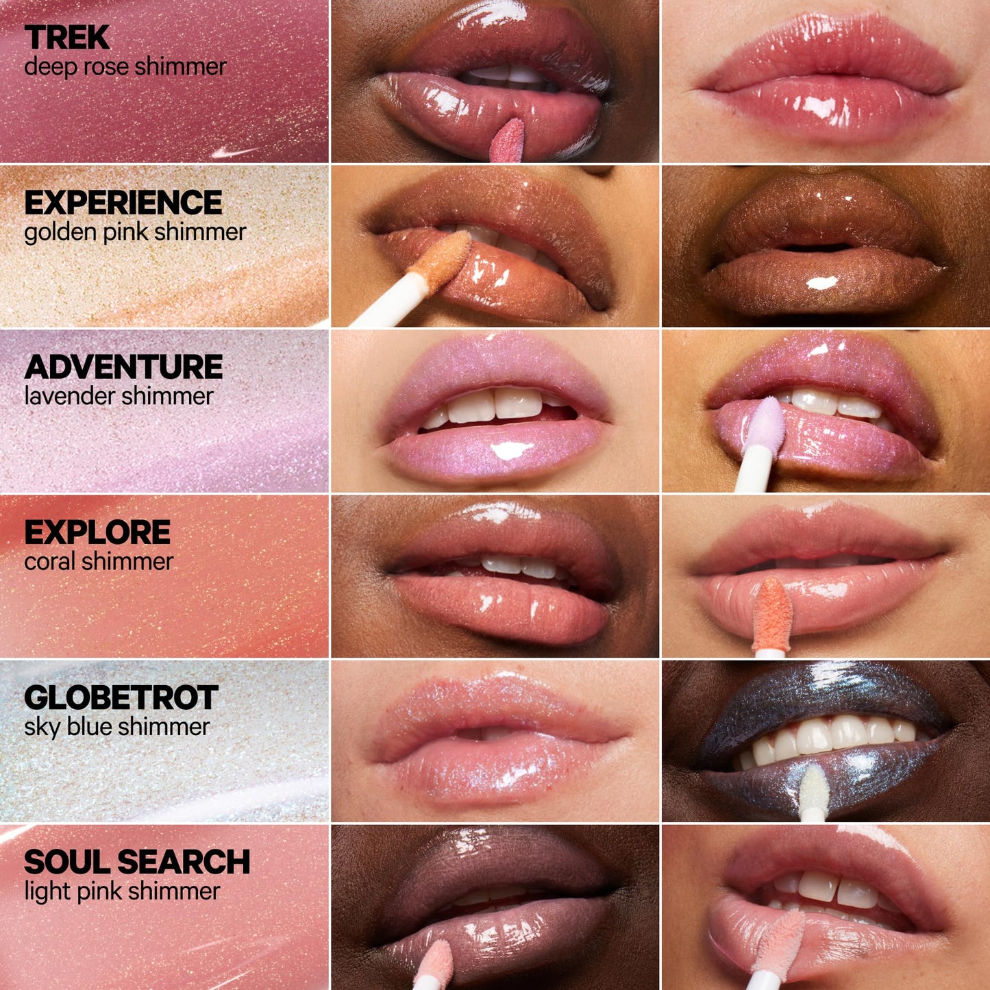 Milk Makeup Odyssey Lip Gloss - Non-Sticky, Hydrating + Sheer-Tinted Gloss with Long-Lasting, High Shine Finish - Vegan Formula Nourishes with Jojoba