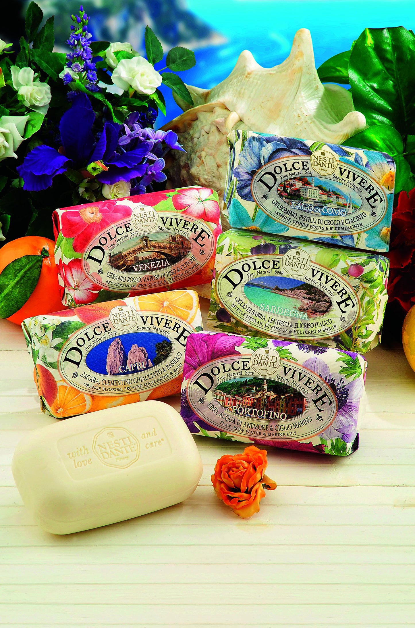 Nesti Dante Dolce Vivere Fine Natural Soap, Lago Di Como, 8.8 Ounce