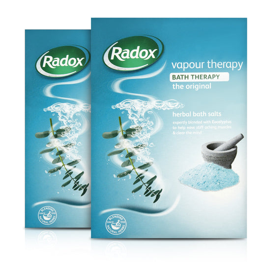 Radox Muscle Soak Herbal Bath Salts 400g (Pack of 2) Beauty and Personal Care Radox