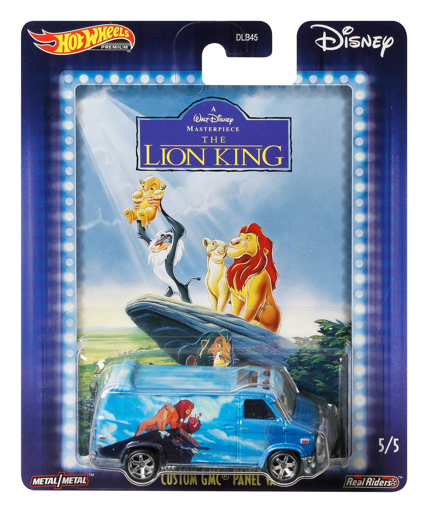 Hot Wheels Lion King Custom Gmc Panel Van