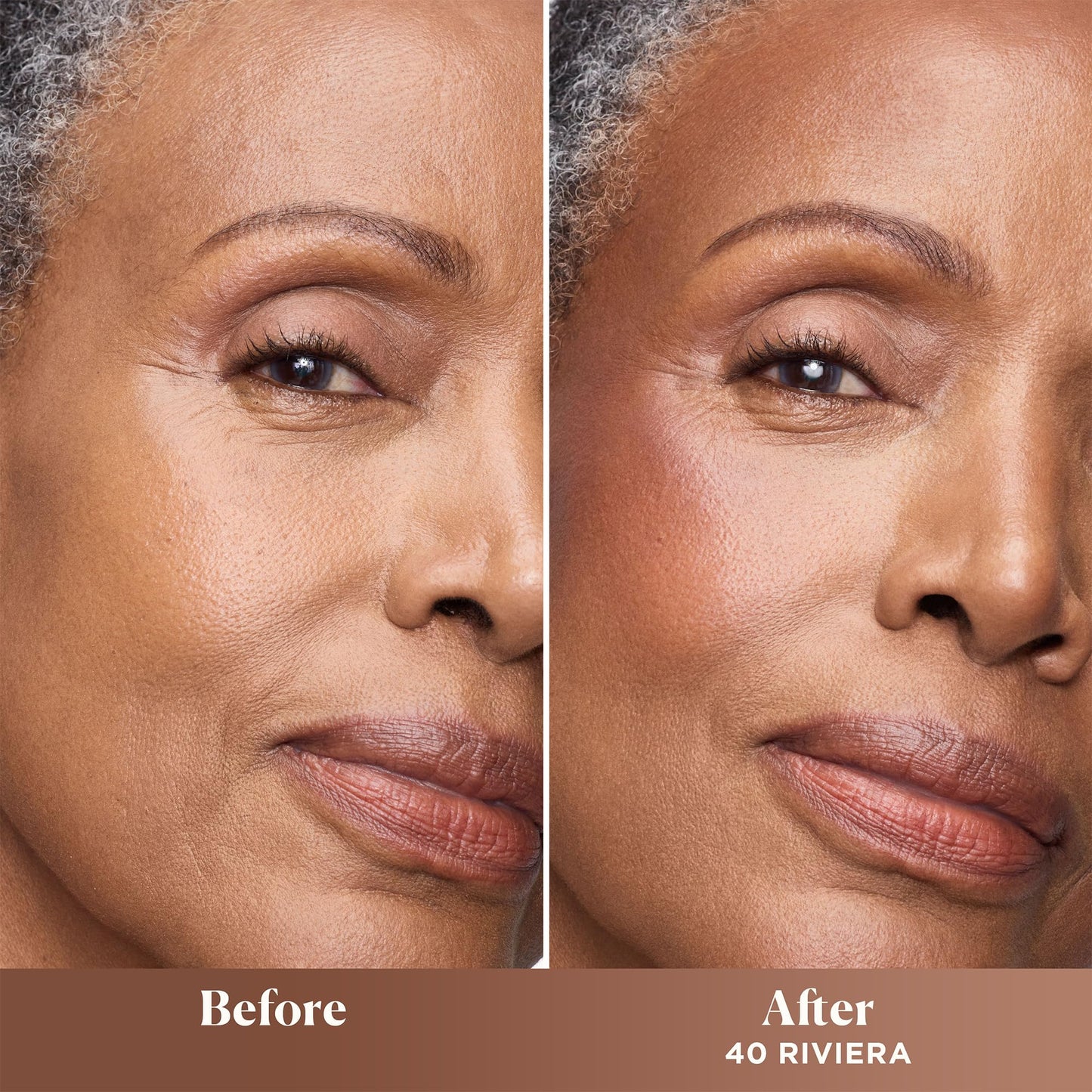 Laura Mercier Bronze Color Infusion, 12HR Long Wear, Talc-Free Bronzer Powder, Skin-Smoothing, Lightweight and Breathable, Natural Glow, Blurred