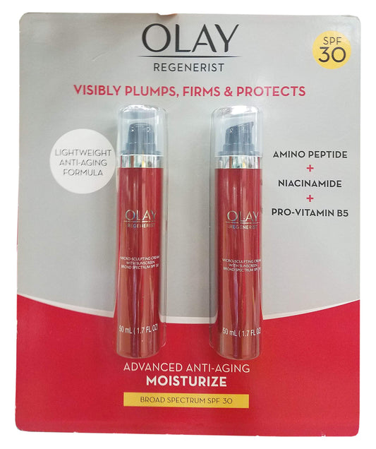 Olay Regenerist Microsculpting Spf Cream, 3.4 Ounce