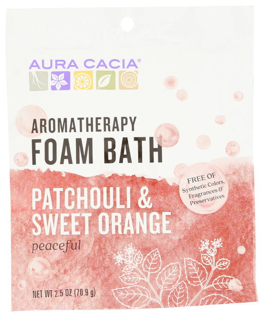Aura Cacia, Foam Bath Patchouli Sweet Orange, 2.5 Ounce Beauty and Personal Care Aura Cacia