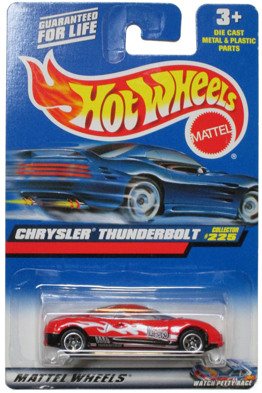Hot Wheels 2000-225 Chrysler Thunderbolt RED Mainline