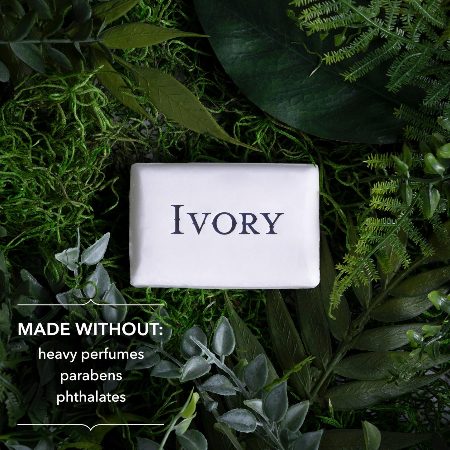 Ivory Gentle Bath Bar Soap, Designed for Whole Family, 99.44% Pure Formula, Plant-Based Cleansers, Made Without Heavy Perfumes, Parabens or