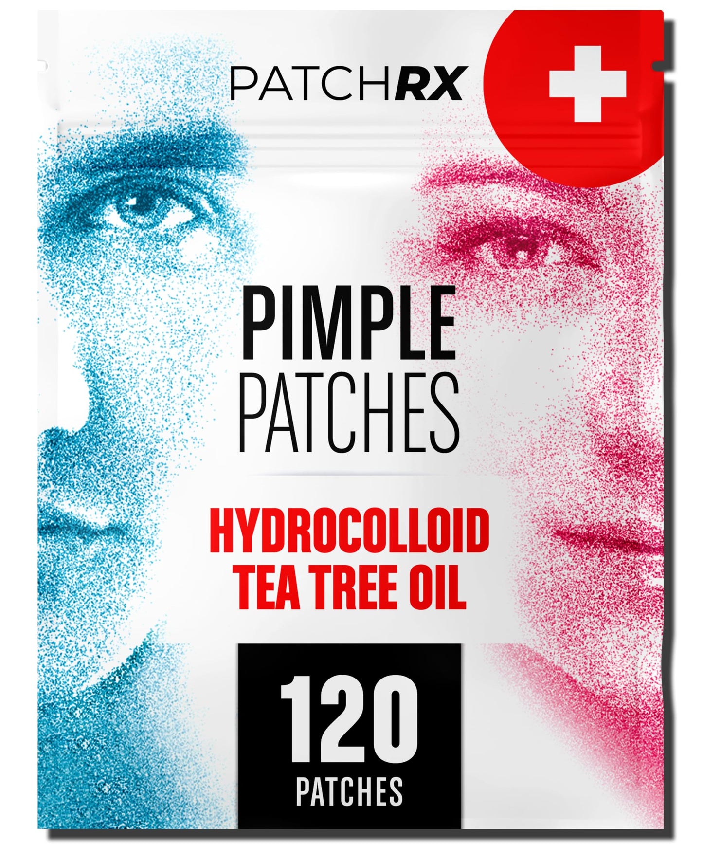 Pimple Patches for Face (120 Pack), Hydrocolloid Patch with Tea Tree Oil - Pimple Patch Zit Patch and Pimple Stickers - Hydrocolloid Acne Patches