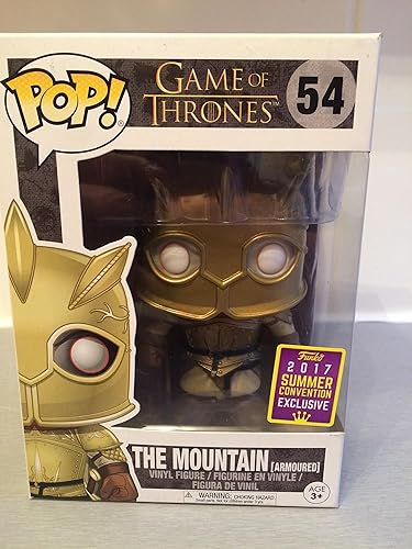 Funko Game of Thrones POP! The Mountain Exclusive Vinyl Figure #54 [Armoured]