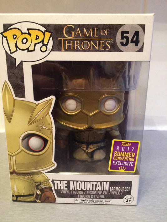 Funko Game of Thrones POP! The Mountain Exclusive Vinyl Figure #54 [Armoured]