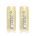 Hurraw! Vanilla Bean Lip Balm, 2 Pack: Organic, Certified Vegan, Cruelty and Gluten Free. Non-GMO, 100% Natural Ingredients. Bee, Shea, Soy and Palm
