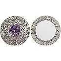 DANFORTH - Pewter Pansy Purse Mirror - Handmade Hand-Held Mirror for Women - Purple Flower Gift Accessories - Made in USA (3 inches)