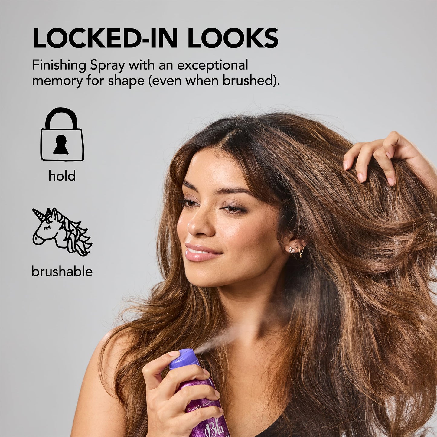 Bumble and bumble. Spray de Mode Flexible Hold Hair Spray | Flexible, Brushable Hold + Workability | Curly, Wavy, Straight, 10 Ounce