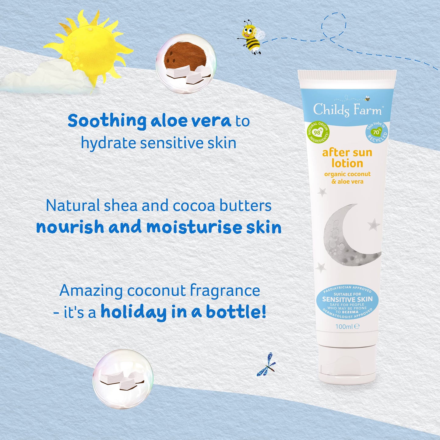 Childs Farm After Sun for Cool Skin 100ml