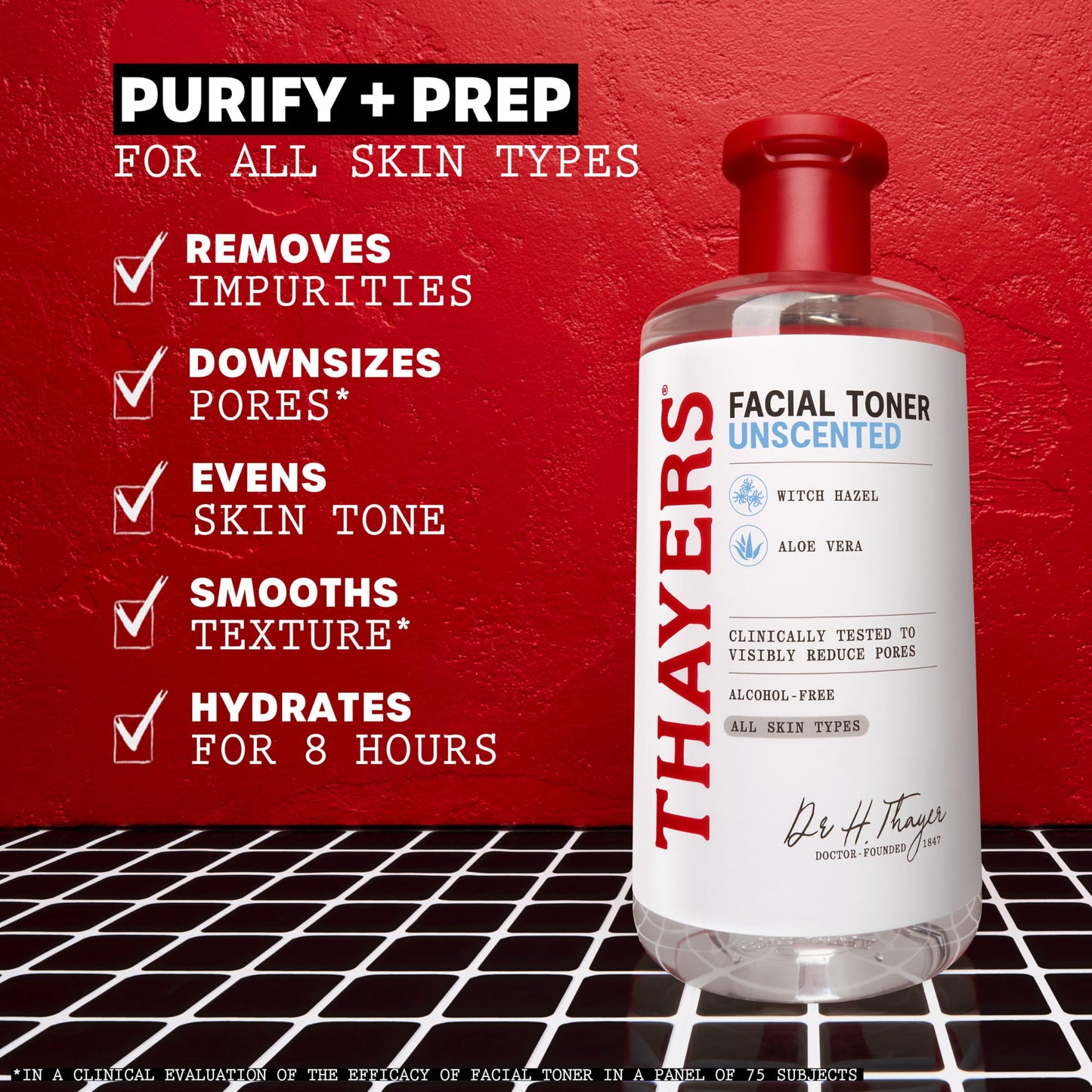 Thayers Alcohol-Free Witch Hazel Toner with Aloe Vera Formula, Unscented, 12 Fluid Ounce