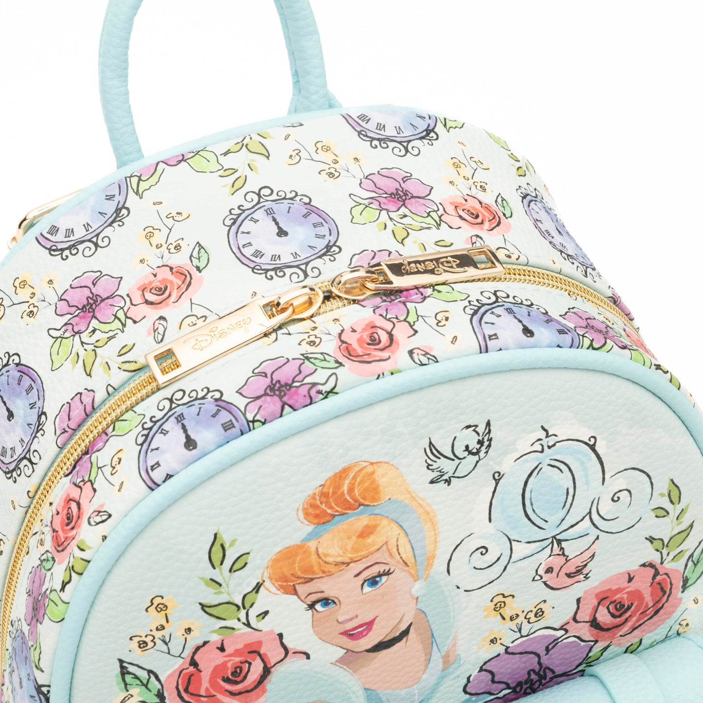 Wondapop - Cinderella 11" Vegan Leather Fashion Mini Backpack