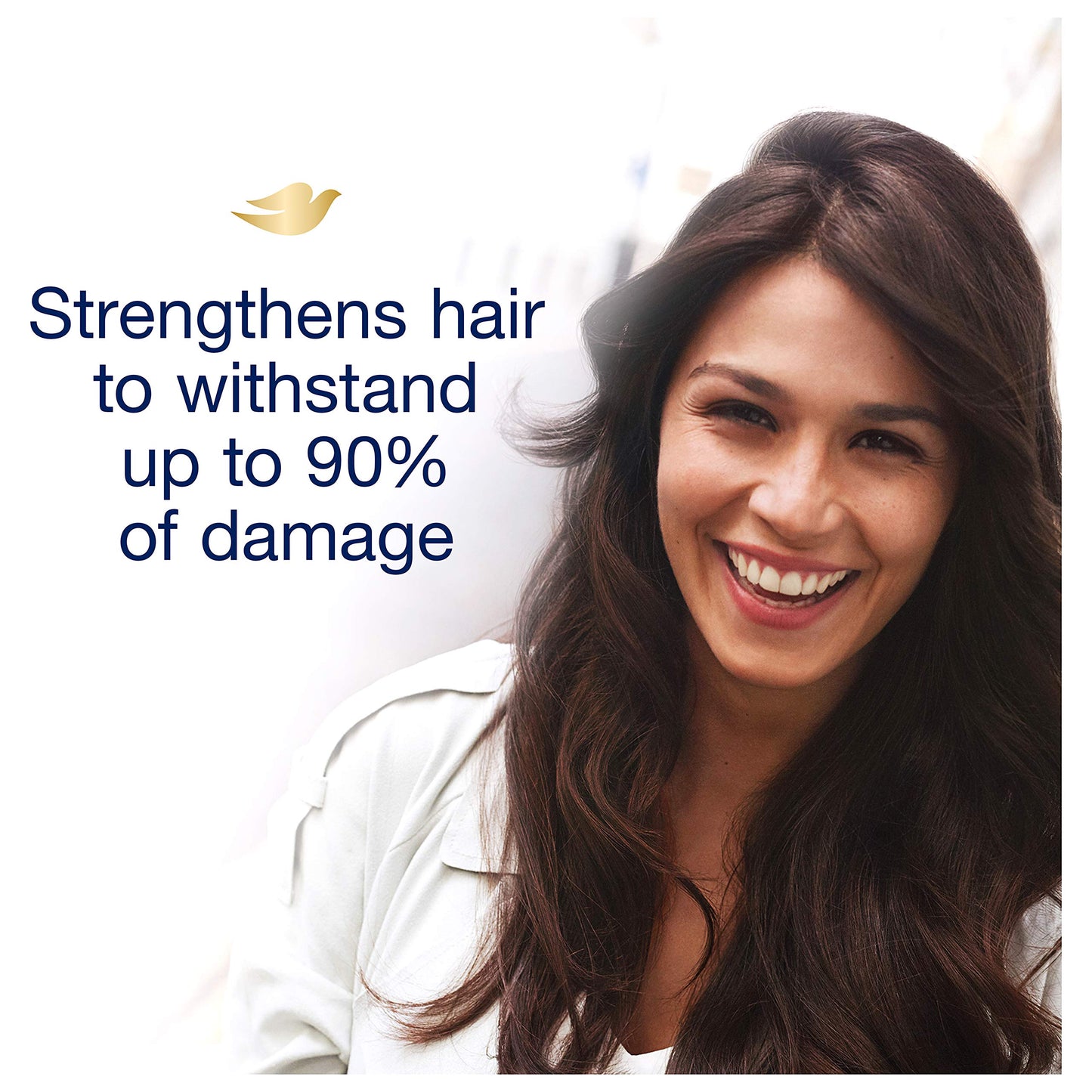 Dove Nutritive Solutions Strengthening Shampoo for Damaged Hair Intensive Repair Dry Hair Shampoo With Keratin Actives 12 oz