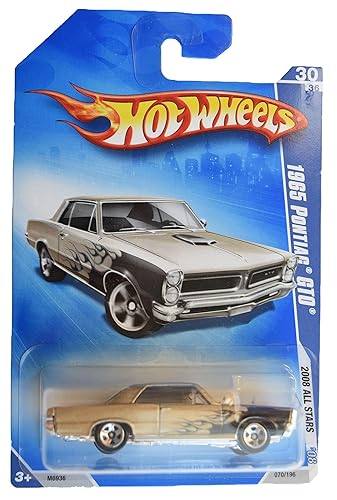 Hot Wheels 2008 All Stars 30/36 [Gold] 1965 Pontiac GTO 70/196