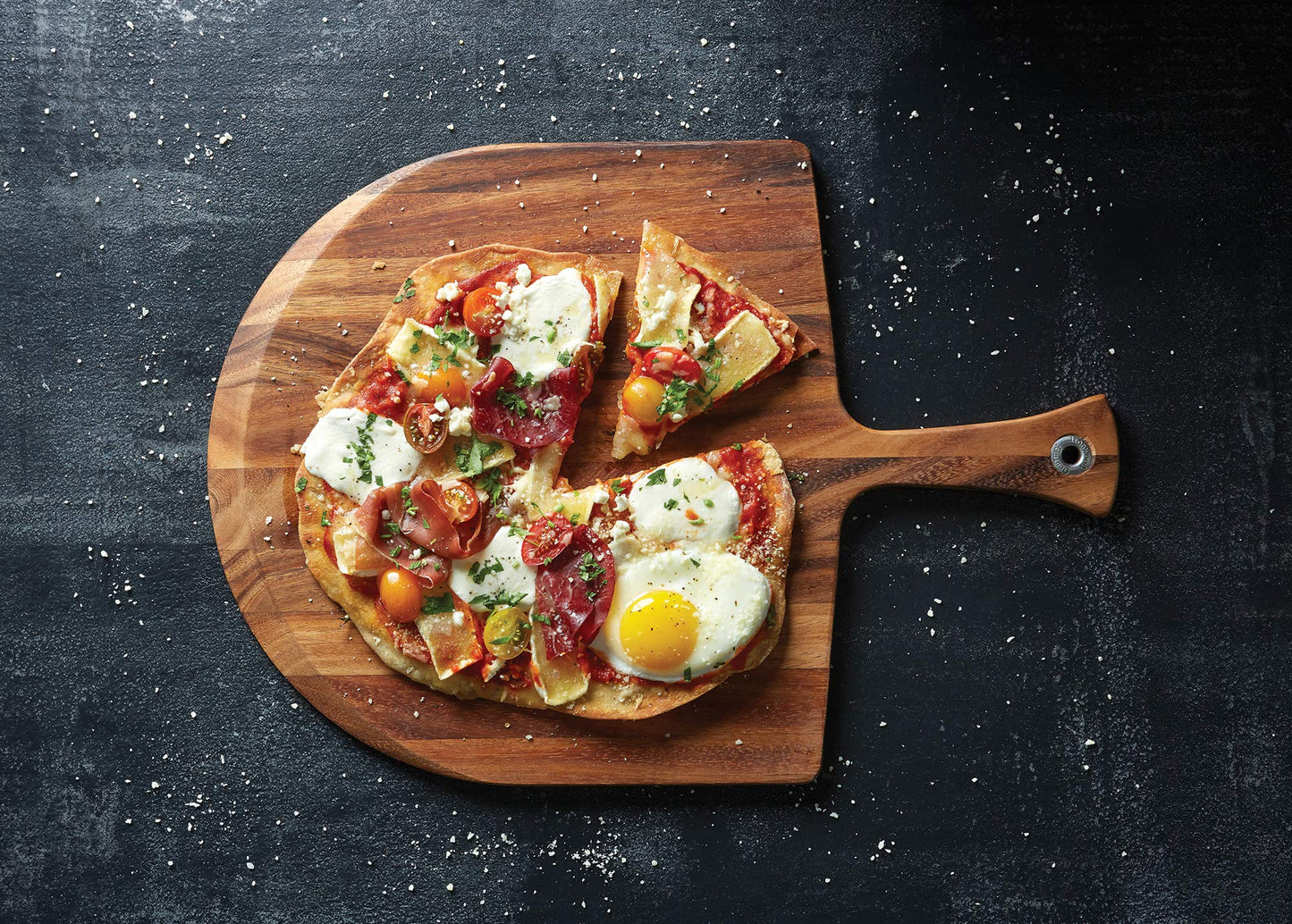 Ironwood Gourmet Napoli Pizza Peel, Acacia Wood 14 x 20 x 0.5 Inches