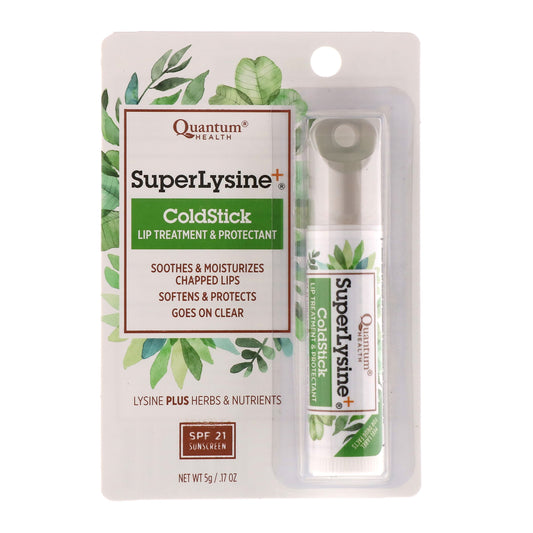 Quantum Super Lysine + ColdStick Lip Protectant & Treatment - 0.18 oz