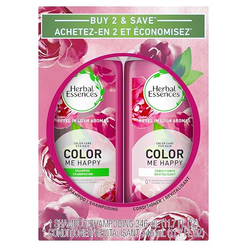 Herbal Essences Color Me Happy Shampoo & Conditioner Bundle Pack, 6.329 Fl Oz