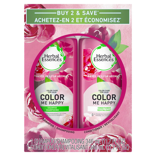 Herbal Essences Color Me Happy Shampoo & Conditioner Bundle Pack, 6.329 Fl Oz Beauty & Personal Care Herbal Essences