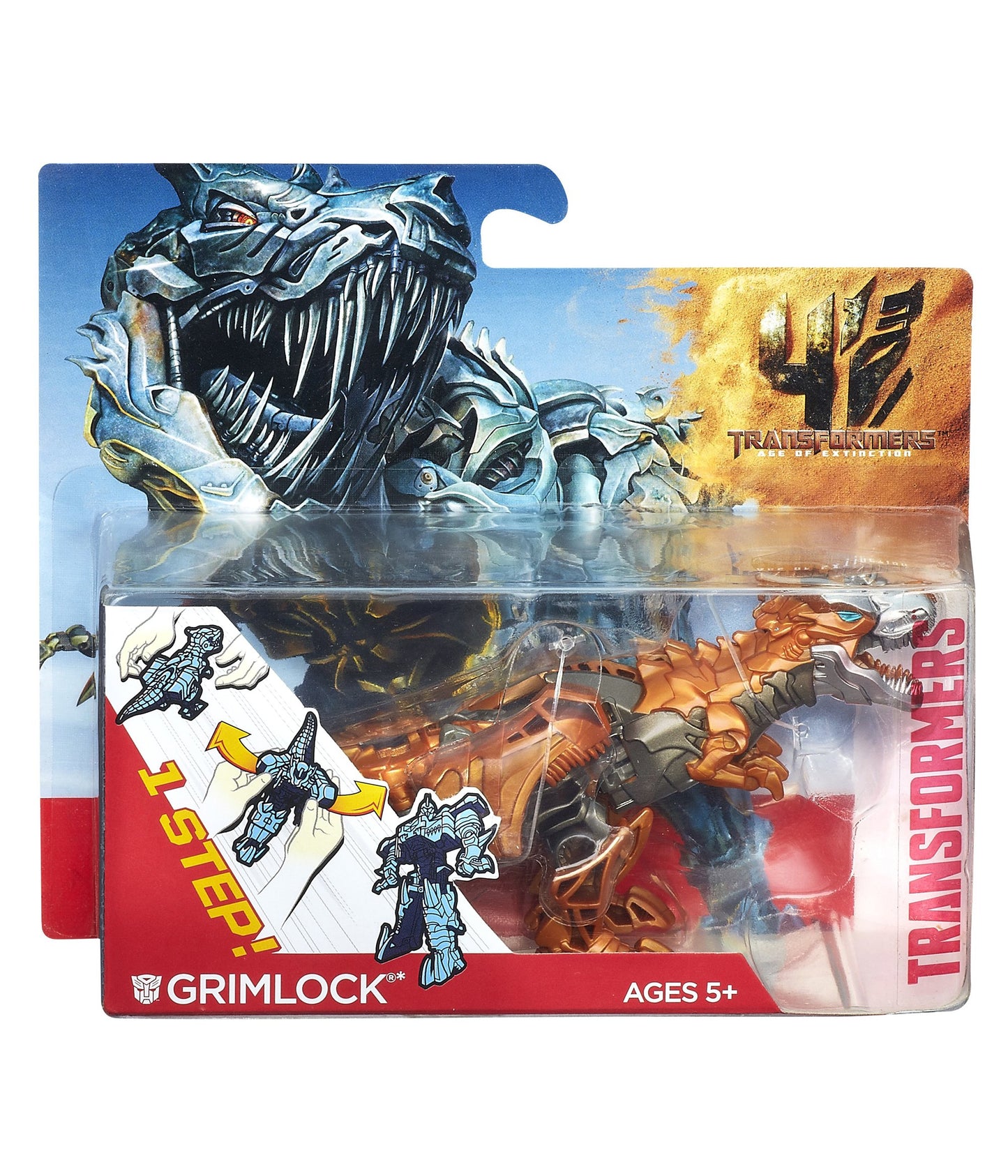 Transformers Age of Extinction Grimlock One-Step Changer