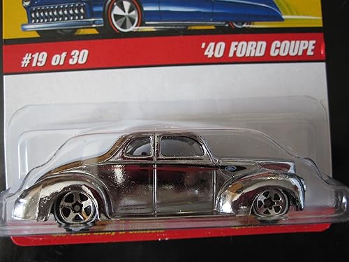 '40 Ford Coupe (Chrome)2006 Hot Wheels Classics #19 Series 2