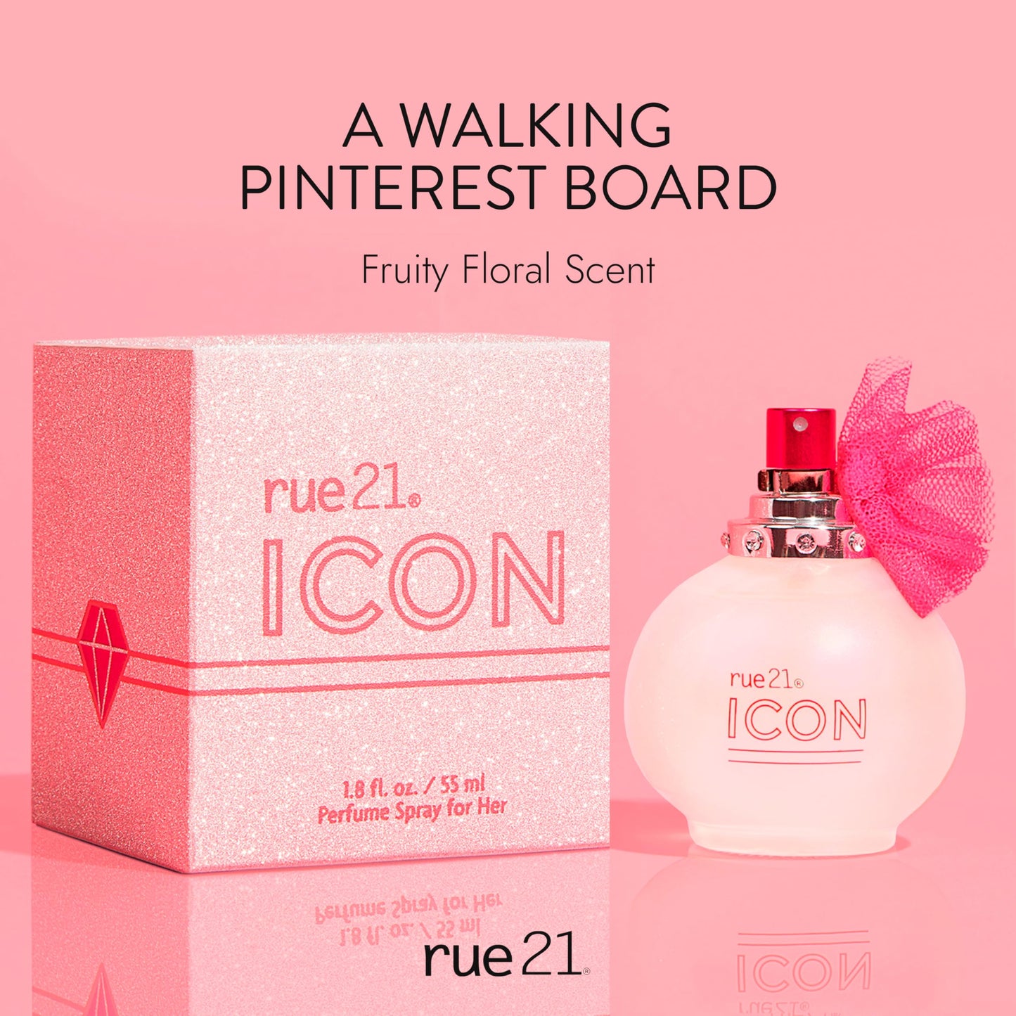 Rue 21 Icon Eau De Parfum Women's Perfume Spray - 1.7 fl oz (50 ml)