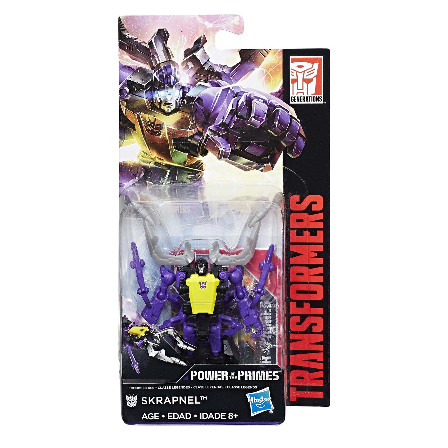 Transformers: Generations Power of the Primes Legends Class Skrapnel