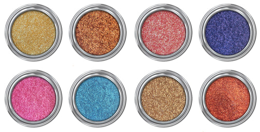 Concrete Minerals Natural Glitter Eyeshadow, Iridescent Shine and High Pigmentation, 100% Vegan and Cruelty Free, 2.4 Grams Loose Mineral Powder