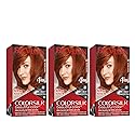 Revlon Permanent Hair Color, Permanent Hair Dye, Colorsilk with 100% Gray Coverage, Ammonia-Free, Keratin and Amino Acids, 42 Medium Auburn, 4.4 Oz