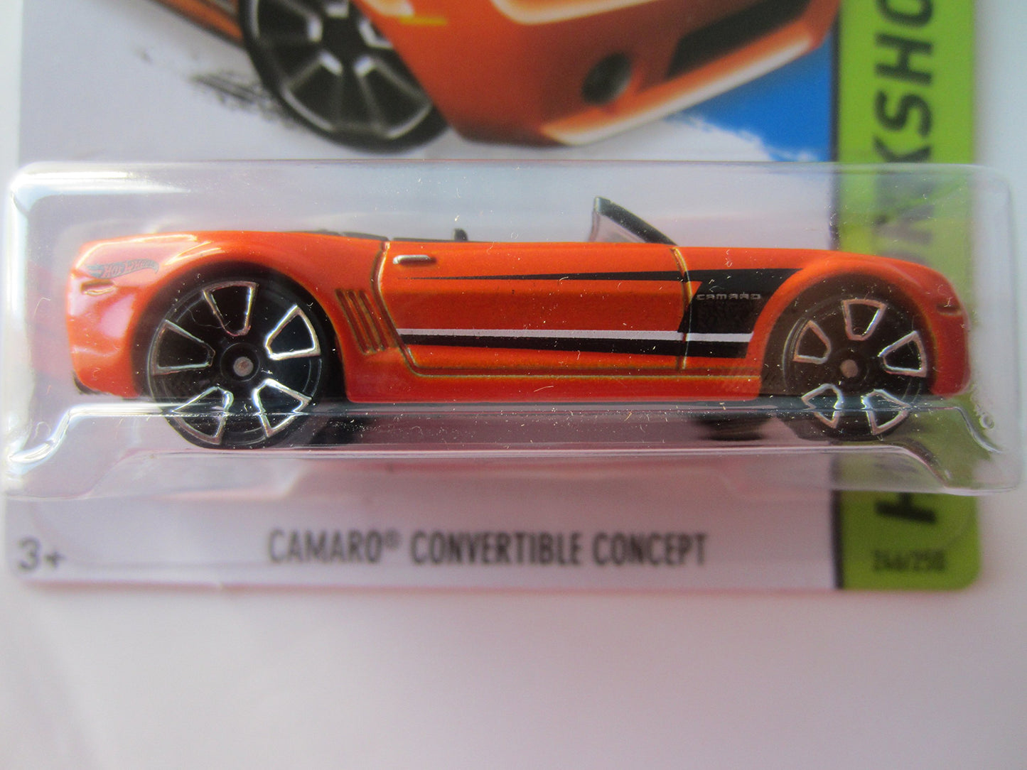 Hot Wheels 2015 HW Workshop Camaro Convertible Concept 246/250, Orange