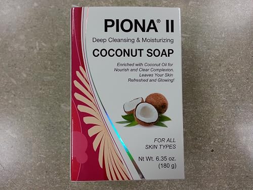 Piona II Deep Cleansing & Moisturizing Coconut Soap 6.35 oz Beauty & Personal Care Piona