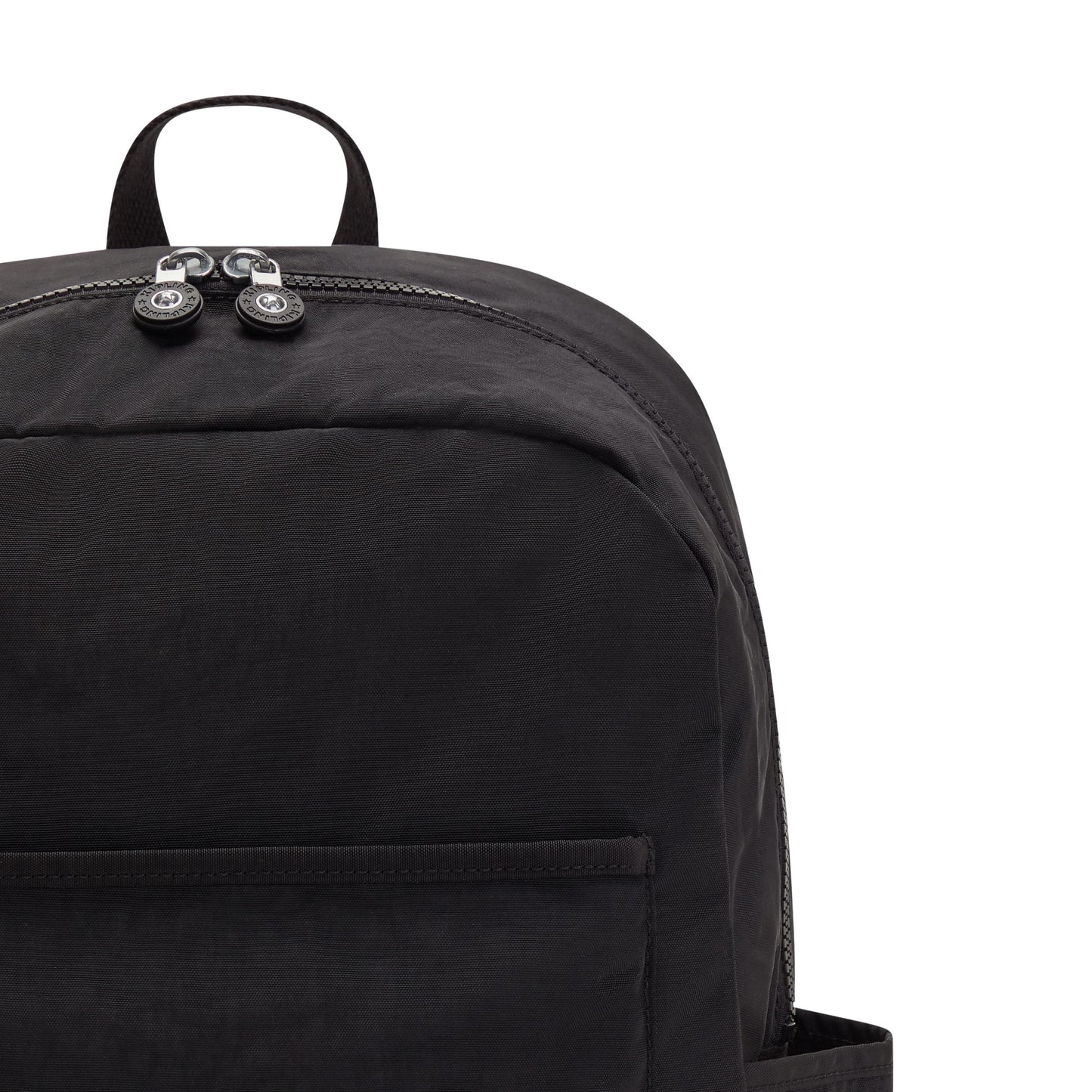 Kipling Women's Bennett, Lightweight, Minimal, Nylon Laptop Backpack, Black Tonal, 12''L x 15''H x 6.25''D,KI2151