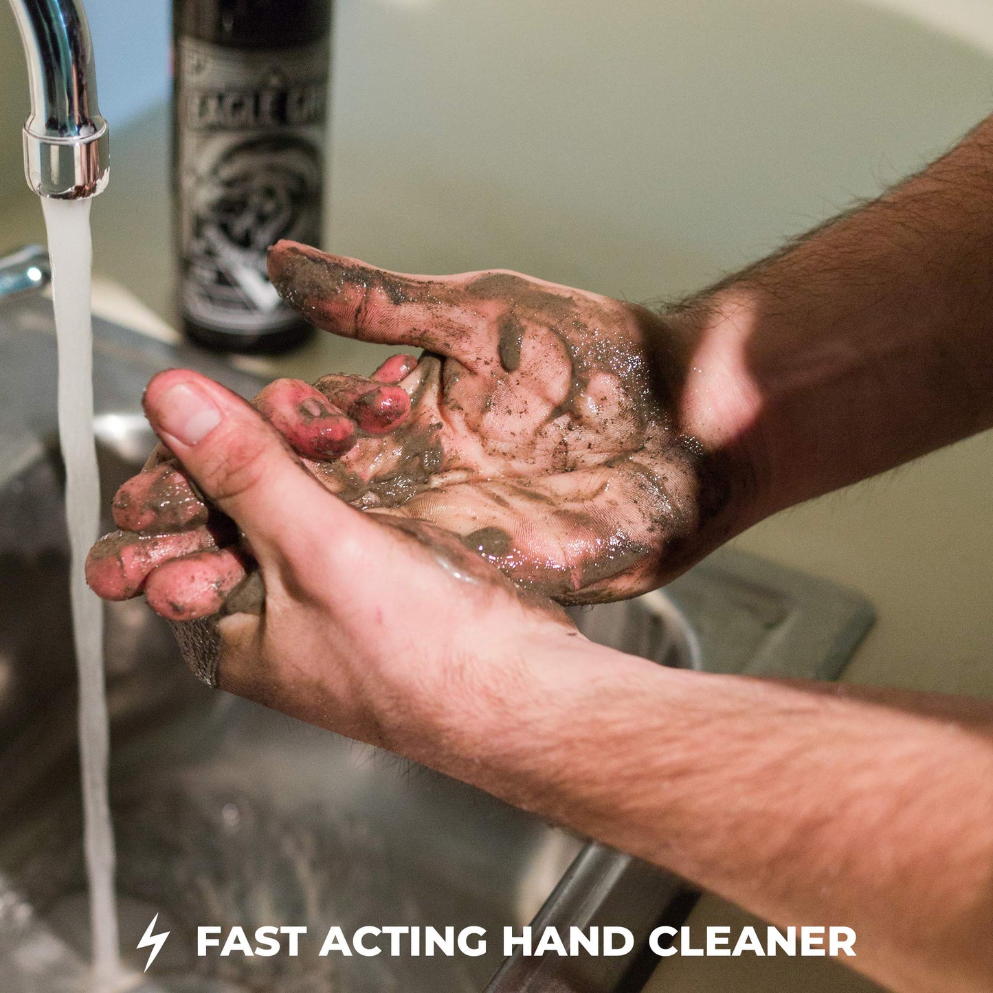 Eagle Grit Heavy Duty Industrial Hand Cleaner - USA Made Mechanic Soap - Silica-Based, Solvent-Free Hand Degreaser - Removes Grease, Oil, Paint Beauty & Personal Care EAGLE GRIT INDUSTRIAL HANDSOAP