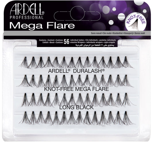 Mega Individuals Knot-Free Long Black
