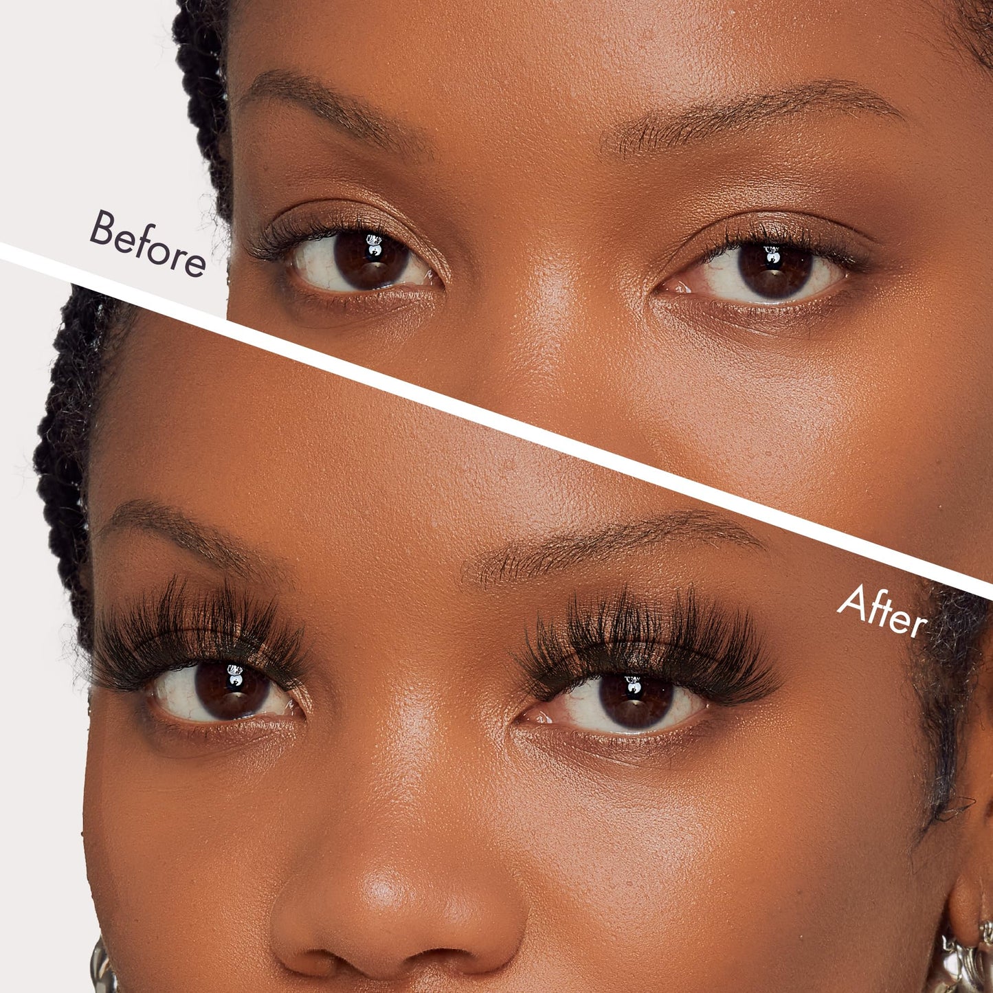 i-ENVY Fales Lashes, V-Shaped Volume Strip Lashes Dramatic Spiky Trendy Extension Soft Reusable Eye Lashes, Cat Eye Fluffy Fake Lashes (05)