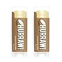 Hurraw! Coconut Lip Balm, 2 Pack: Organic, Certified Vegan, Cruelty and Gluten Free. Non-GMO, 100% Natural Ingredients. Bee, Shea, Soy and Palm Free.