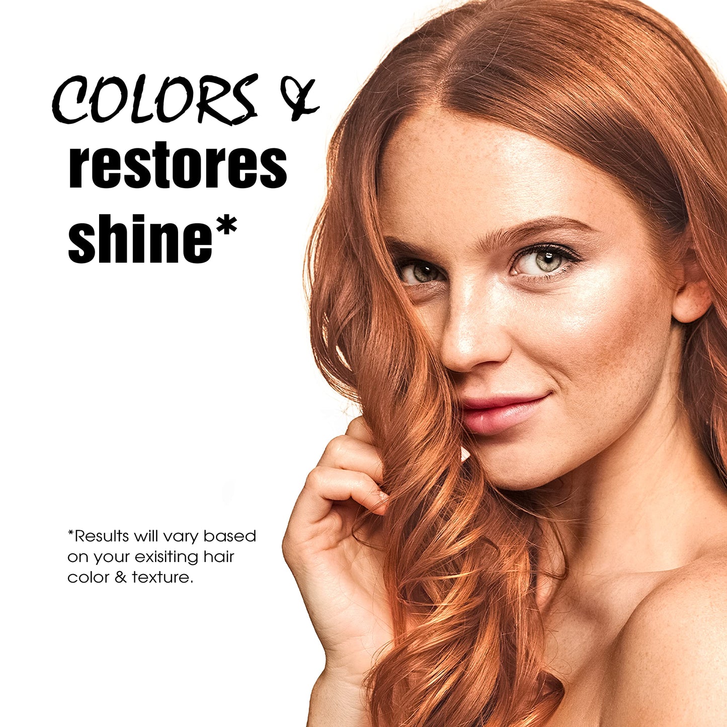 Light Mountain Henna Hair Color & Conditioner - Auburn Hair Dye for Men/Women, Organic Henna Leaf Powder and Botanicals, Chemical-Free, Semi-Permanent
