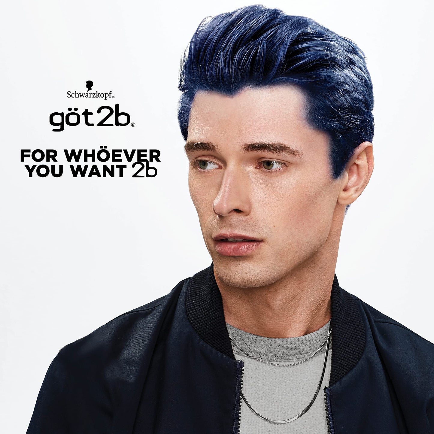 Got2B Metallics Permanent Hair Color, M66 Blue Charcoal