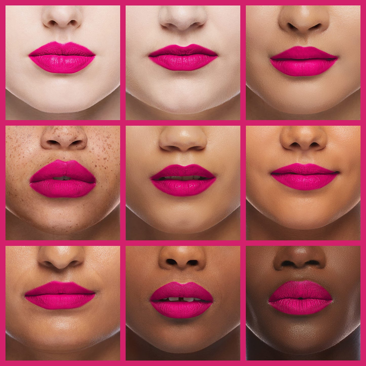 L.A. COLORS Moisture Rich Lip Color, Hot Pink CML544
