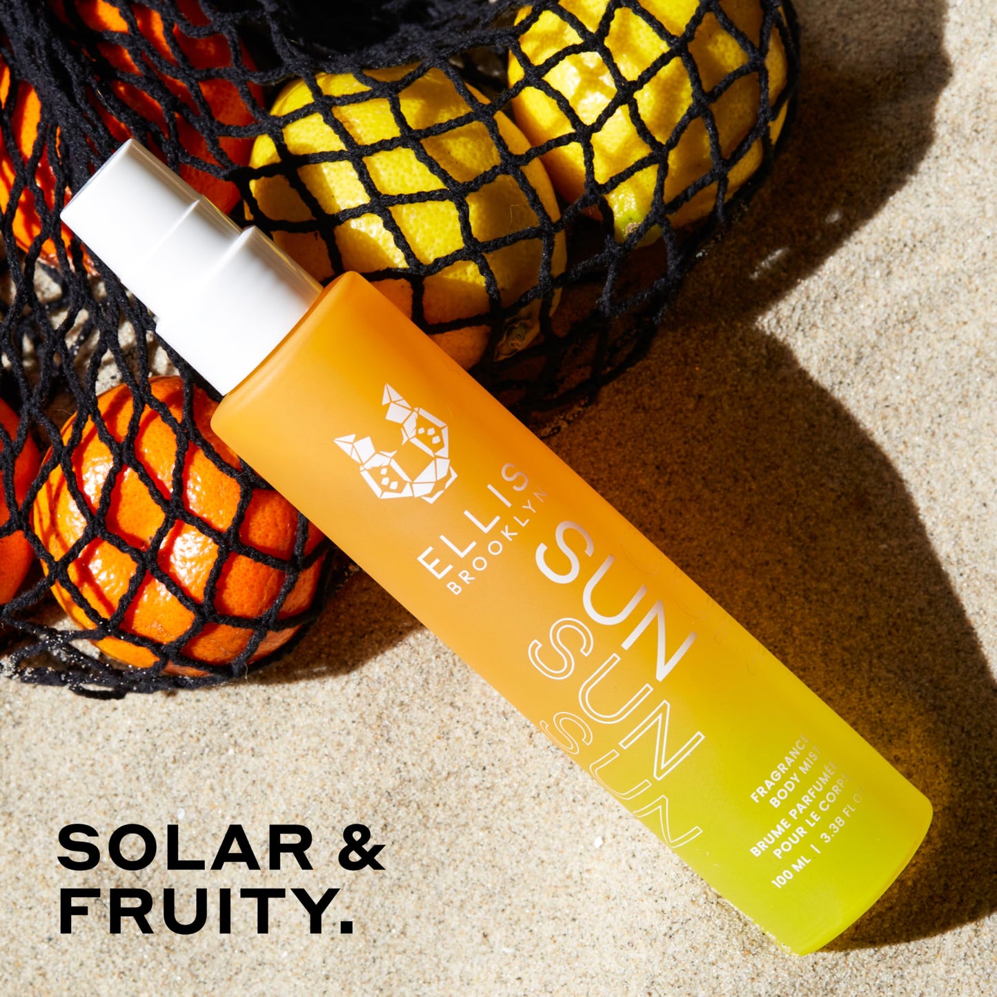 Ellis Brooklyn SUN Fragrance Mist - Rich Floral Perfume Mist with Italian Mandarin, Orange Flower Water, & Cedarwood, Vegan Perfume Made In The USA Beauty & Personal Care Ellis Brooklyn