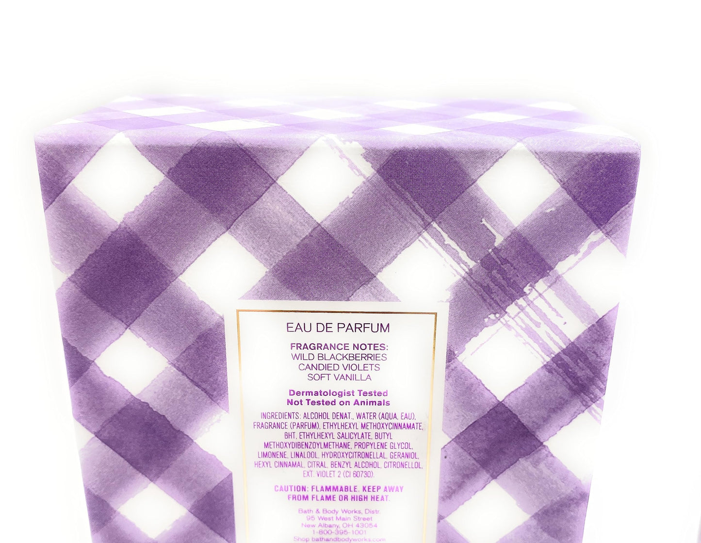 Bath & Body Works Gingham Vibrant Eau de Parfum 2.5 Fluid Ounce Spray