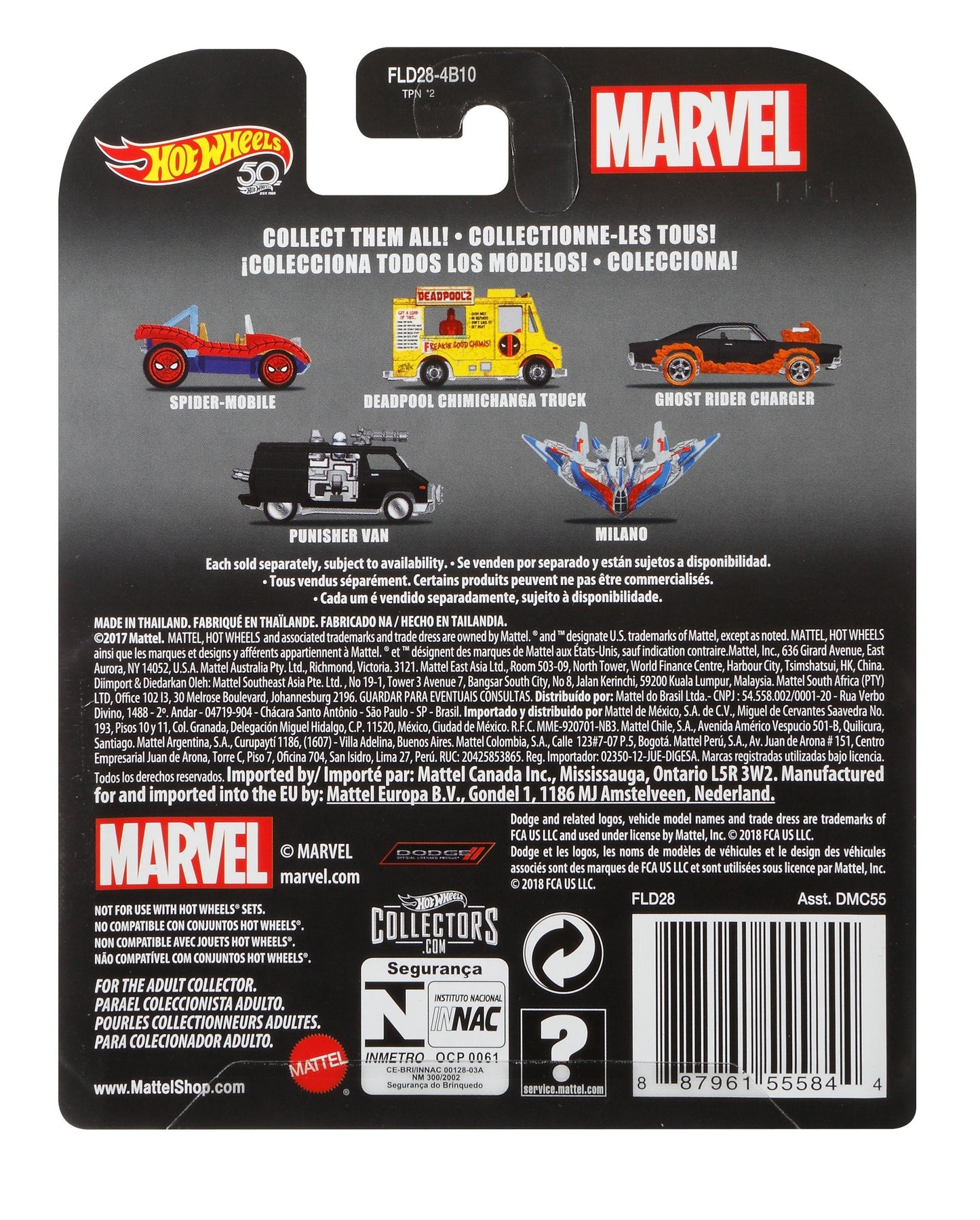 Hot Wheels Milano Vehicle, 1:64 Scale