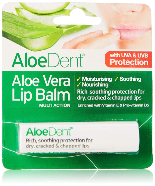 AloeDent Pura Aloe Vera Lip Balm, 4 GR Beauty and Personal Care Aloe Dent