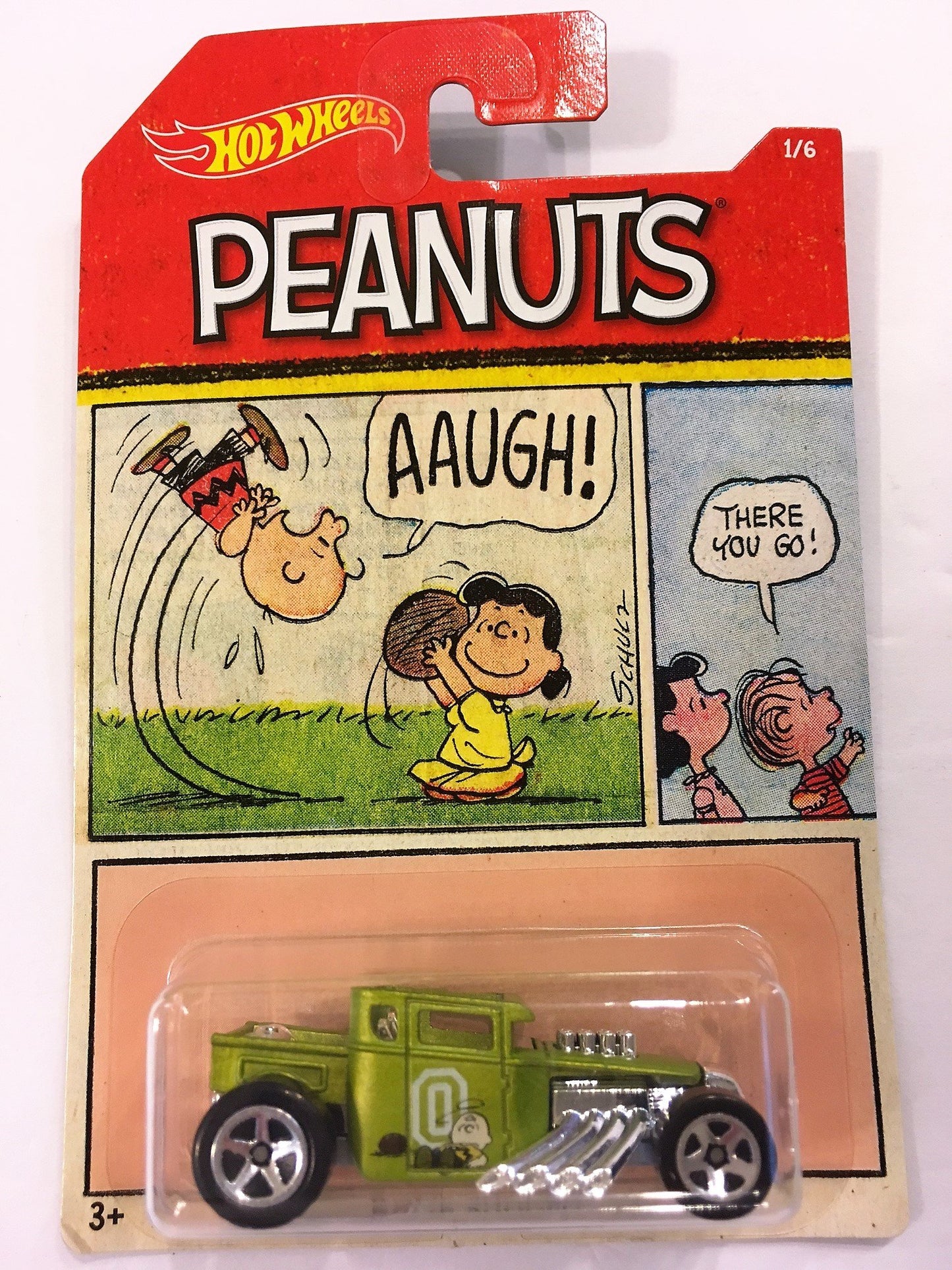 2017 Hot Wheels PEANUTS Complete Set Of 6 : CHARLIE BROWN (Bone Shaker), SNOOPY (Altred Ego), LUCY (Purple Passion), FRANKLIN (Chicane), LINUS…
