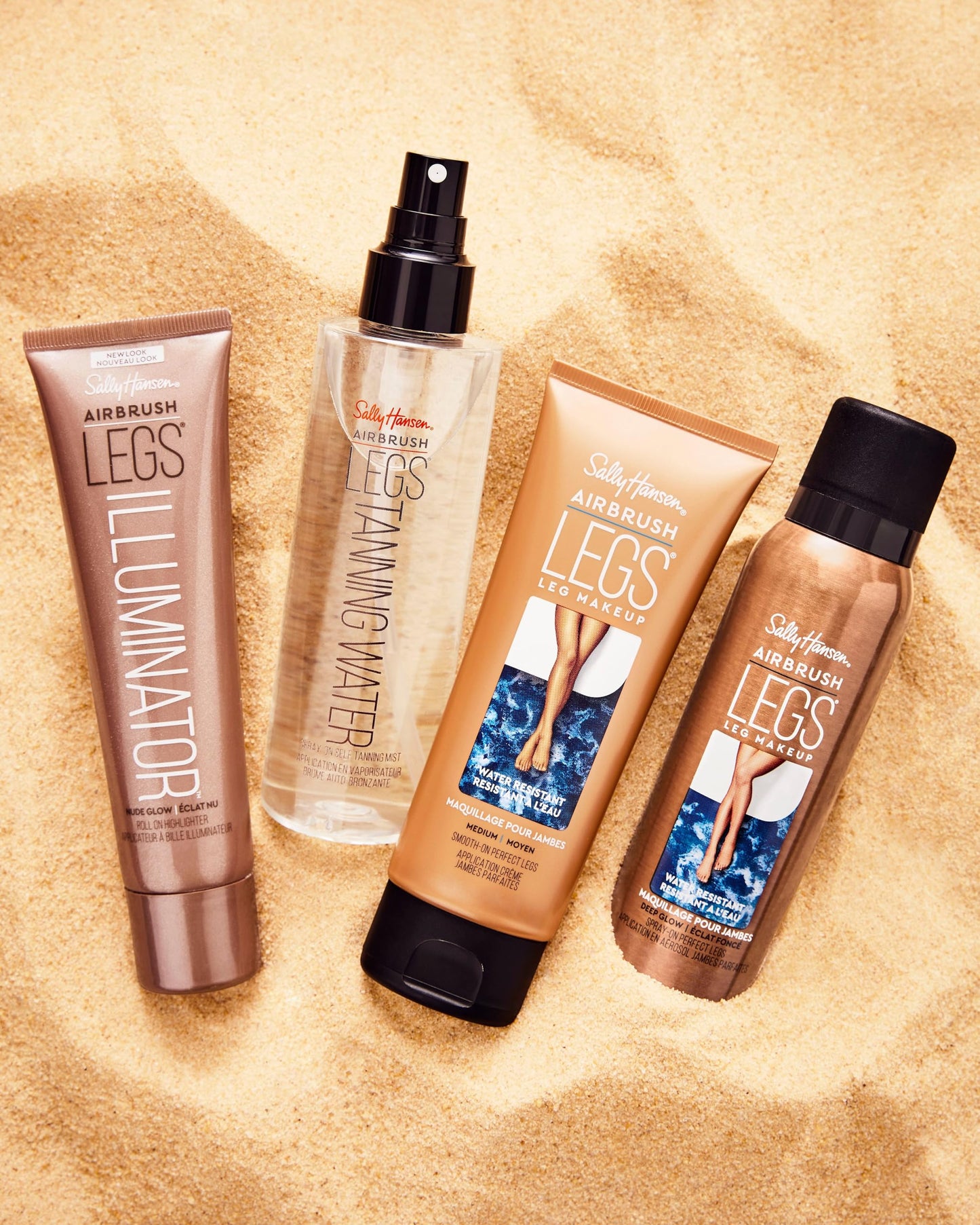 Sally Hansen Airbrush Legs®, Leg Makeup, Medium, Easy Application, Flawless Looking Legs, Water Resistant, Transfer Proof Lotion Beauty and Personal Care Sally Hansen