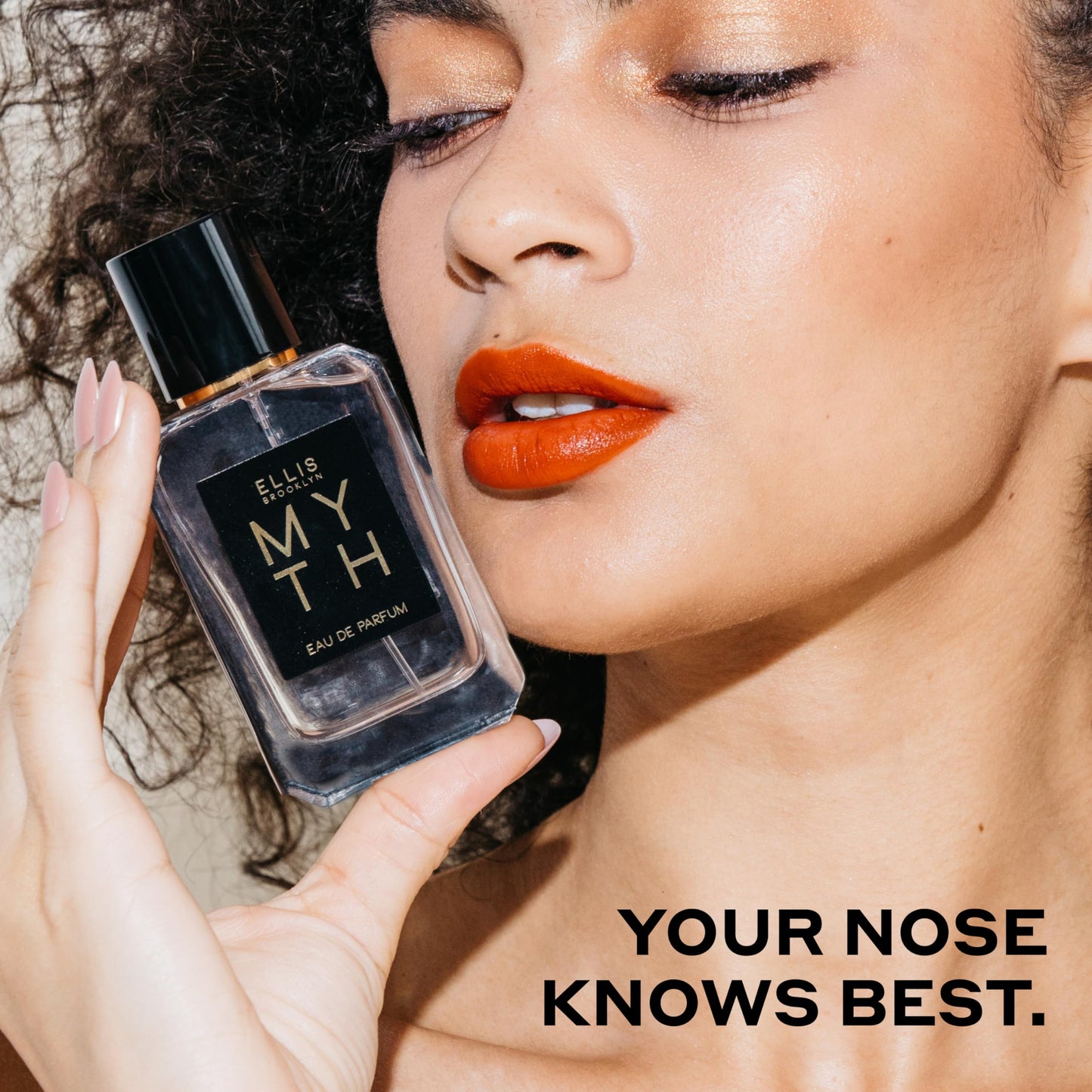 Ellis Brooklyn MYTH Eau de Parfum, Travel Spray, Jasmine Musk Perfume for Women, Clean, Vegan, Paraben-Free, Long Lasting, Notes of Bergamot, Tiger